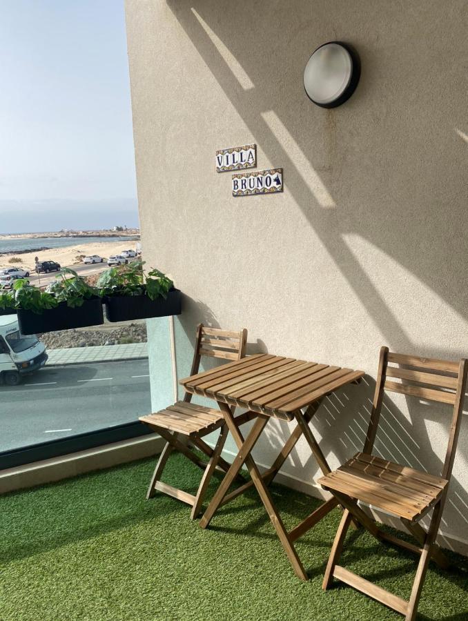 Apartamento Villa Bruno Con Vistas Al Mar, Primera Linea De Playa Cotillo Eksteriør bilde