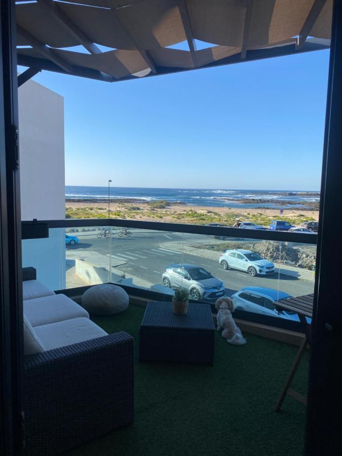 Apartamento Villa Bruno Con Vistas Al Mar, Primera Linea De Playa Cotillo Eksteriør bilde