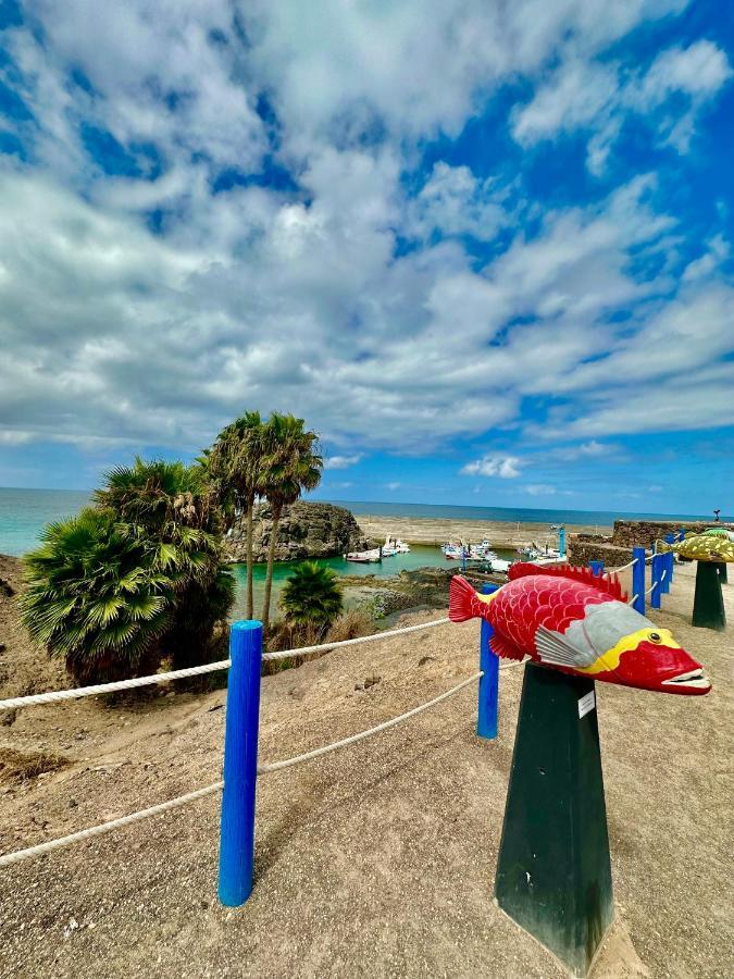 Apartamento Villa Bruno Con Vistas Al Mar, Primera Linea De Playa Cotillo Eksteriør bilde