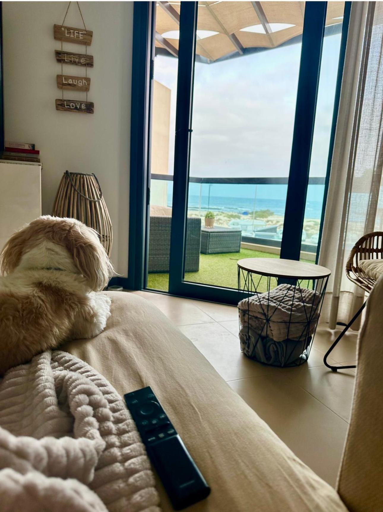 Apartamento Villa Bruno Con Vistas Al Mar, Primera Linea De Playa Cotillo Eksteriør bilde
